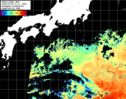 NOAA人工衛星画像:黒潮域, パス=20260926 01:11 UTC