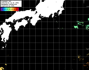 ひまわり人工衛星:黒潮域,21:59JST,1時間合成画像