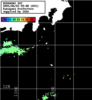 ひまわり人工衛星:神奈川県近海,18:59JST,1時間合成画像