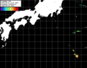 ひまわり人工衛星:黒潮域,00:59JST,1時間合成画像
