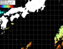 ひまわり人工衛星:黒潮域,11:59JST,1時間合成画像