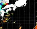 ひまわり人工衛星:黒潮域,14:59JST,1時間合成画像
