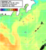ひまわり人工衛星:神奈川県近海,12:59JST,1時間合成画像