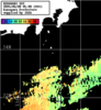 ひまわり人工衛星:神奈川県近海,14:59JST,1時間合成画像