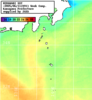NOAA人工衛星画像:神奈川県近海, 1週間合成画像(2025/06/05～2025/06/11UTC)