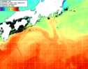 NOAA人工衛星画像:黒潮域, 1日合成画像(2025/06/11UTC)