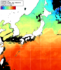NOAA人工衛星画像:日本全域, 1日合成画像(2025/06/12UTC)