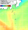 NOAA人工衛星画像:神奈川県近海, 1週間合成画像(2025/06/06～2025/06/12UTC)