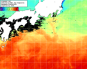 NOAA人工衛星画像:黒潮域, 1日合成画像(2025/06/12UTC)
