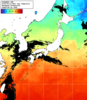 NOAA人工衛星画像:日本全域, 1日合成画像(2025/06/13UTC)