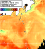 ひまわり人工衛星:神奈川県近海,18:59JST,1時間合成画像