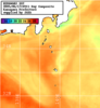 NOAA人工衛星画像:神奈川県近海, 1日合成画像(2025/06/17UTC)