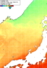 NOAA人工衛星画像:日本海, 1日合成画像(2025/06/17UTC)