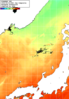 NOAA人工衛星画像:日本海, 1日合成画像(2025/06/19UTC)
