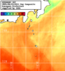 NOAA人工衛星画像:神奈川県近海, 1日合成画像(2025/06/21UTC)