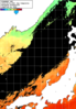 NOAA人工衛星画像:日本海, 1日合成画像(2025/06/21UTC)