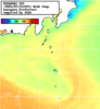 NOAA人工衛星画像:神奈川県近海, 1週間合成画像(2025/07/06～2025/07/12UTC)