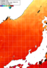 NOAA人工衛星画像:日本海, 1日合成画像(2025/07/12UTC)