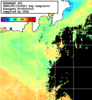 NOAA人工衛星画像:神奈川県近海, 1日合成画像(2025/07/13UTC)