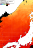 NOAA人工衛星画像:日本海, 1日合成画像(2025/07/13UTC)