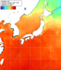 NOAA人工衛星画像:日本全域, 1週間合成画像(2025/07/08～2025/07/14UTC)