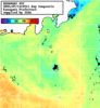 NOAA人工衛星画像:神奈川県近海, 1日合成画像(2025/07/14UTC)