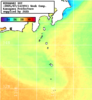 NOAA人工衛星画像:神奈川県近海, 1週間合成画像(2025/07/08～2025/07/14UTC)