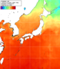 NOAA人工衛星画像:日本全域, 1週間合成画像(2025/07/09～2025/07/15UTC)