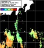 ひまわり人工衛星:神奈川県近海,13:59JST,1時間合成画像