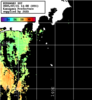 ひまわり人工衛星:神奈川県近海,23:59JST,1時間合成画像