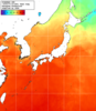 NOAA人工衛星画像:日本全域, 1週間合成画像(2025/07/10～2025/07/16UTC)