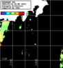 ひまわり人工衛星:神奈川県近海,12:59JST,1時間合成画像