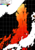 ひまわり人工衛星:日本海,03:59JST,1時間合成画像