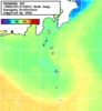 NOAA人工衛星画像:神奈川県近海, 1週間合成画像(2025/07/11～2025/07/17UTC)