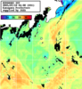 ひまわり人工衛星:神奈川県近海,13:59JST,1時間合成画像