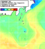 NOAA人工衛星画像:神奈川県近海, 1日合成画像(2025/07/18UTC)