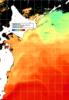 NOAA人工衛星画像:親潮域, 1日合成画像(2025/07/18UTC)