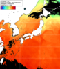 NOAA人工衛星画像:日本全域, 1日合成画像(2025/07/19UTC)