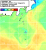 NOAA人工衛星画像:神奈川県近海, 1日合成画像(2025/07/19UTC)