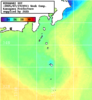 NOAA人工衛星画像:神奈川県近海, 1週間合成画像(2025/07/13～2025/07/19UTC)
