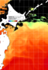 NOAA人工衛星画像:親潮域, 1日合成画像(2025/07/19UTC)