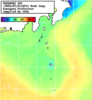 NOAA人工衛星画像:神奈川県近海, 1週間合成画像(2025/07/15～2025/07/21UTC)