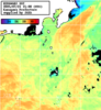 ひまわり人工衛星:神奈川県近海,00:59JST,1時間合成画像
