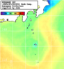 NOAA人工衛星画像:神奈川県近海, 1週間合成画像(2025/07/16～2025/07/22UTC)