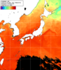 NOAA人工衛星画像:日本全域, 1日合成画像(2025/07/23UTC)