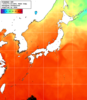 NOAA人工衛星画像:日本全域, 1週間合成画像(2025/07/17～2025/07/23UTC)