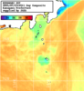 NOAA人工衛星画像:神奈川県近海, 1日合成画像(2025/07/23UTC)