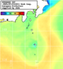 NOAA人工衛星画像:神奈川県近海, 1週間合成画像(2025/07/17～2025/07/23UTC)
