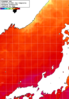 NOAA人工衛星画像:日本海, 1日合成画像(2025/07/23UTC)