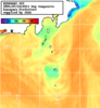 NOAA人工衛星画像:神奈川県近海, 1日合成画像(2025/07/24UTC)
